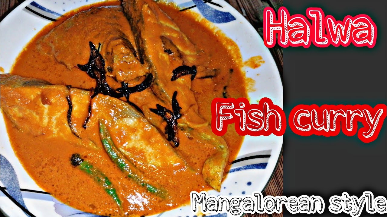 Halwa fish curry recipe / Black pomfret fish curry / Mangalorean style