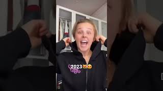 JoJo Siwa then vs now￼