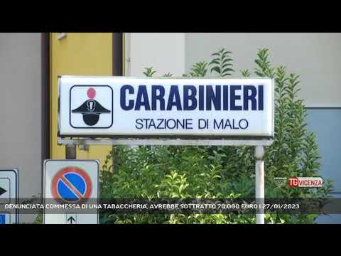 DENUNCIATA COMMESSA DI UNA TABACCHERIA, AVREBBE SOTTRATTO 70.000 EURO | 27/01/2023