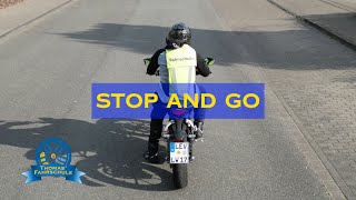 Fahren lernen  #13 🚗🏍️ Stop and Go #fahrschule #führerschein #grundfahraufgabe