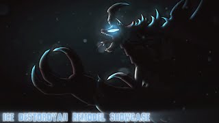Ice Destoroyah Remodel Showcase Short Animation Resimi