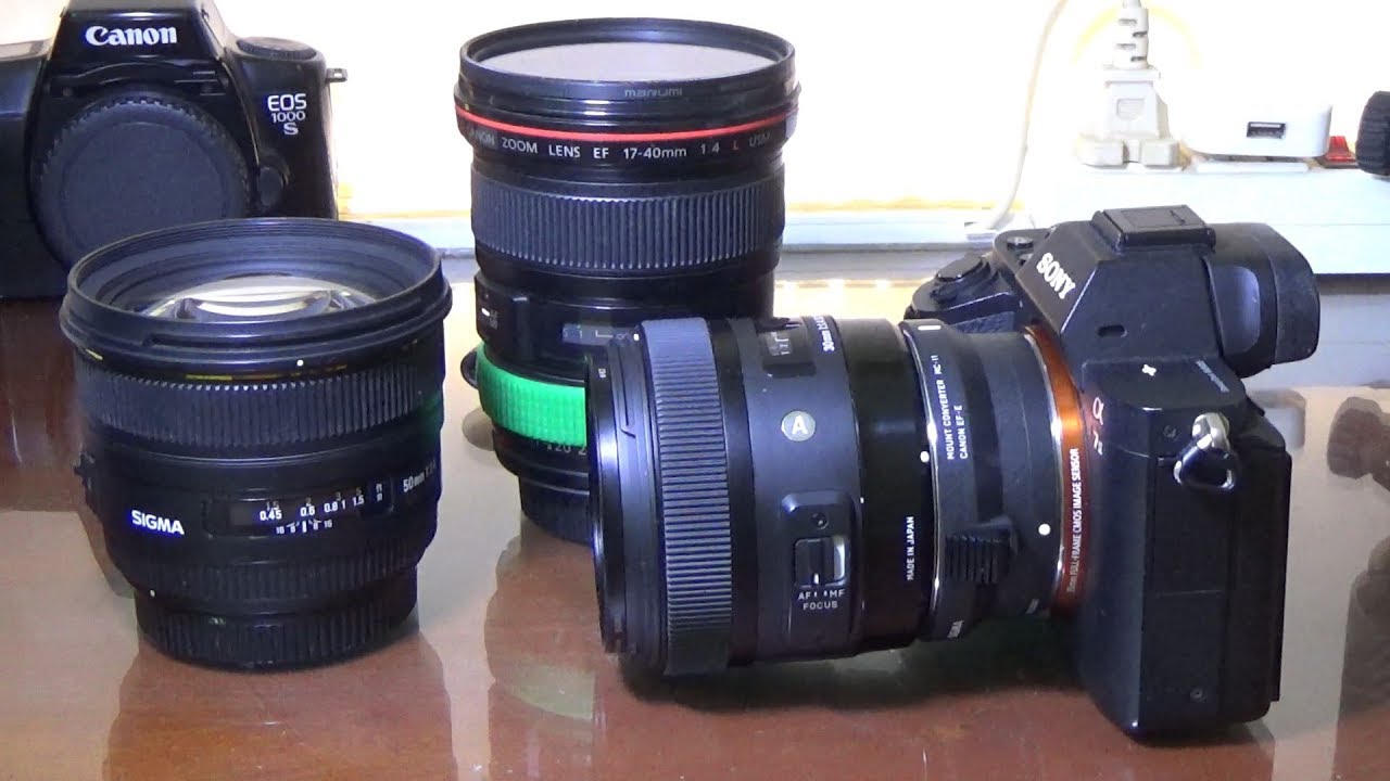 Review MC11 + Lens Sigma Art vs Non Art vs Canon Phần 2 Trên các mẫu máy đời mới YouTube