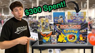 I Blew My Budget At The Flea Market...BUT IT WAS WORTH IT (Pokemon Opening)