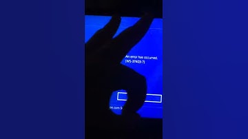 How to fix psn error code ws-37403-7