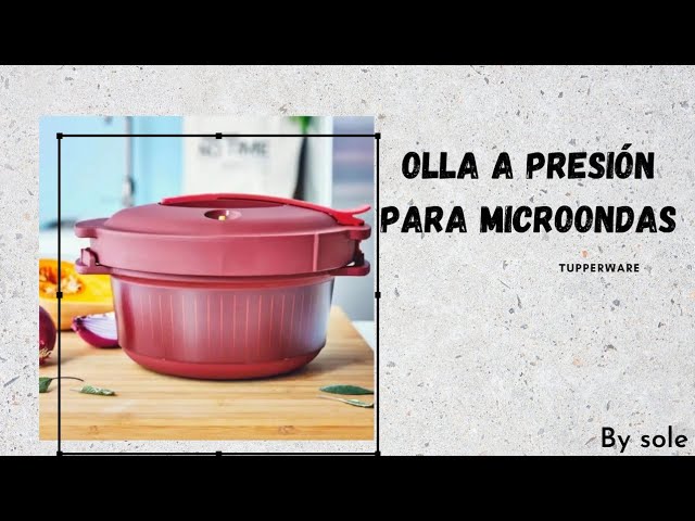 Olla a presión para Microondas Tupperware olla microexpress 