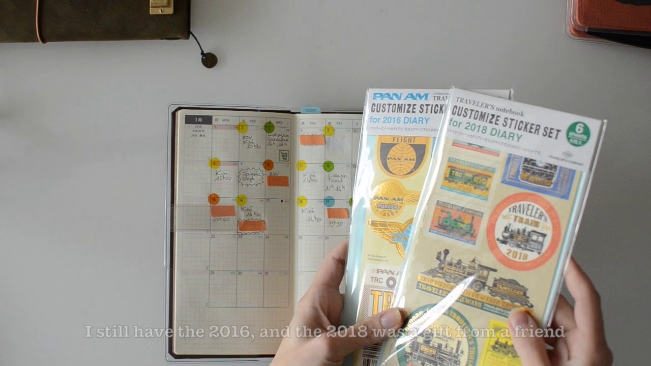 [Stationery Talk] Planner & Notebooks setup for 2018 YouTube