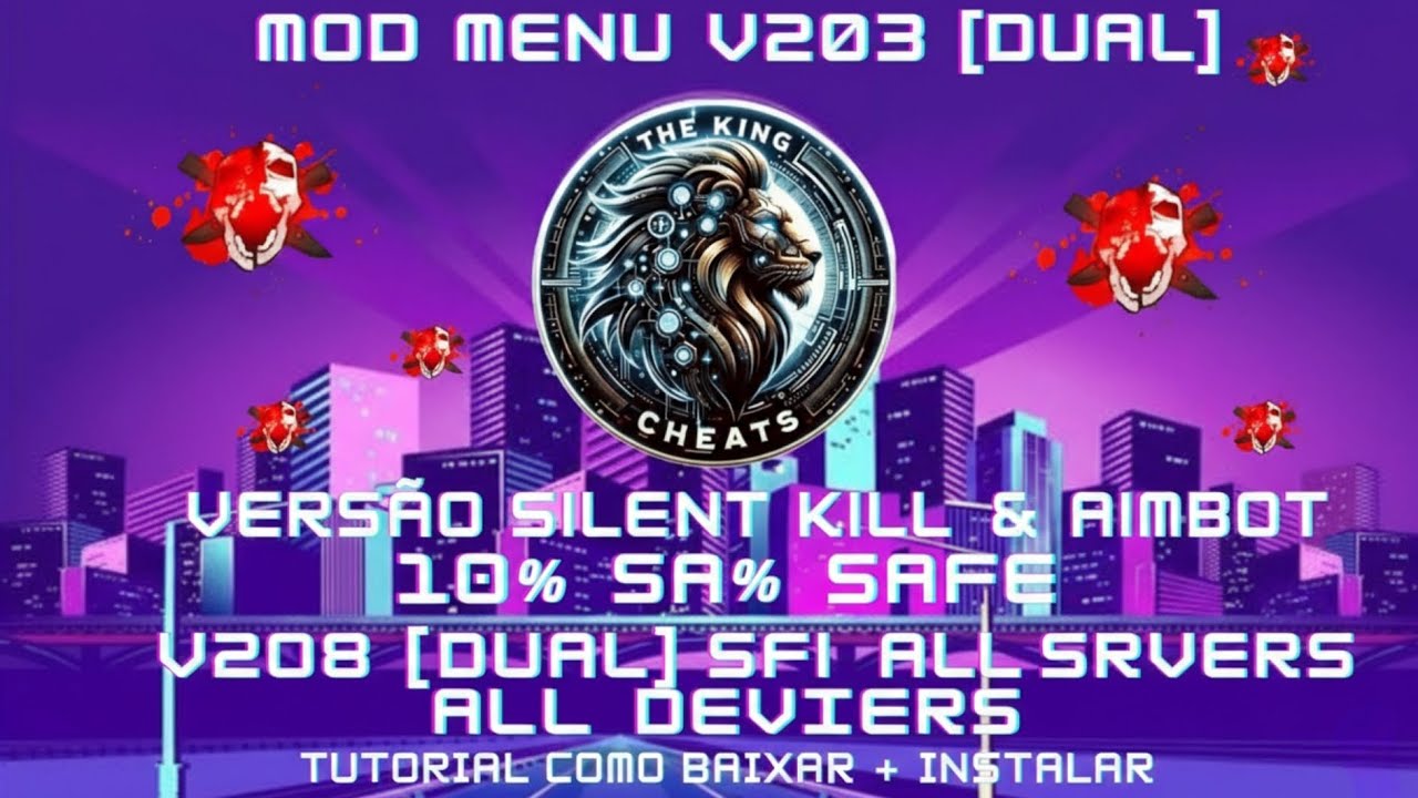 MOD MENU V203 FF 2026 - SEM ROOT & APKMOD - AIMBOT - ESP - SEM BAN! ALL SERVERS | LINK DIRETO 🔗
