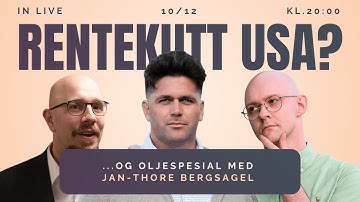 IN Live - Rentemøtet i USA og oljeprat
