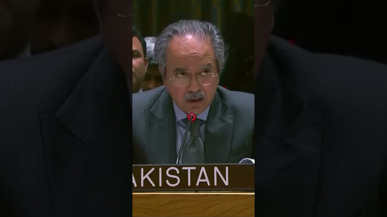 Pakistan BLASTS Israel At UN Accuses Tel Aviv Of State Terrorism Faking Victimhood AC1E