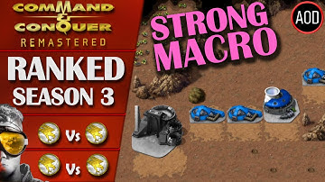 Command & Conquer Remastered: Tiberian Dawn (C&C TD) - 1v1 Online Ladder / Ranked - Season 3