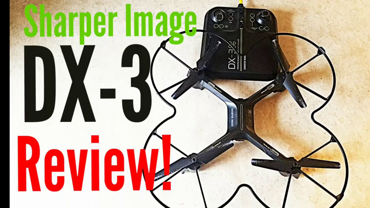 NEW IN BOX Sharper Image DX-3 Quadcopter Video Drone 