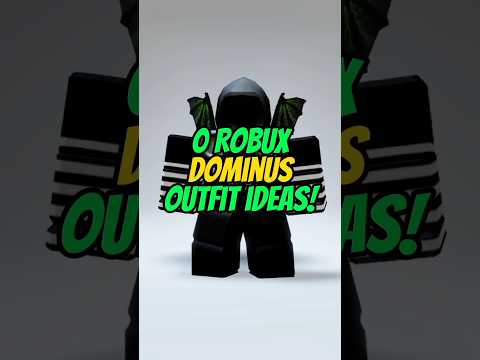 0 Robux Dominus Outfit Ideas!