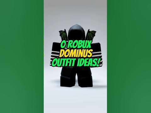 0 Robux Dominus Outfit Ideas! - YouTube