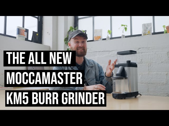 High End Coffee Grinder: Moccamaster KM5 Burr Grinder