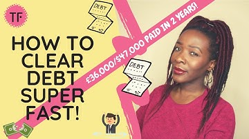 7 SIMPLE WAYS TO GET OUT OF DEBT FAST | EASY DEBT CLEARING METHOD |  UK