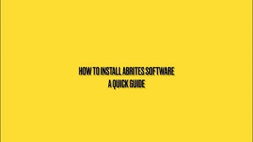 How to Install ABRITES Software - A Quick Guide