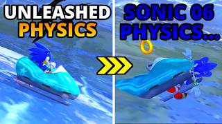 Can I beat SONIC UNLEASHED with SONIC 06 physics