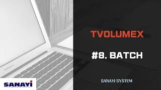TVolumeX #8. Batch