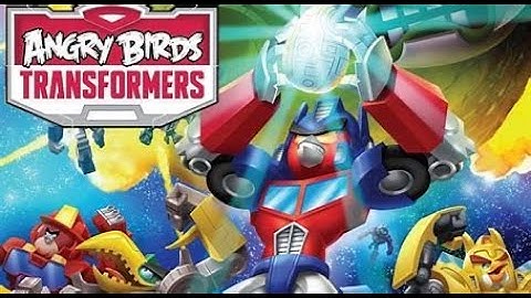 Angry Birds Transformer gameplay walkthrough part 2 : new charector lockdown(Android and IOS)
