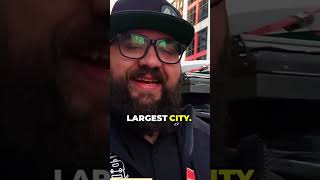 Driving my truck to the top of a building in Toronto for TV