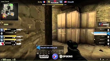 n0thing trying to tase NBK - Cloud9 vs EnVyUs @ ESWC 2015