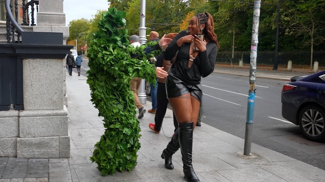 Bushman Prank on Girls (Unexpected & Hilarious)