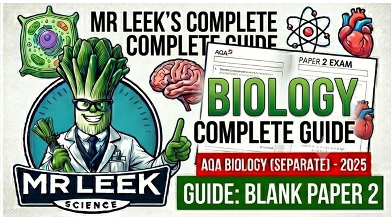 Biology Separate Paper 2 blank 2025 - YouTube