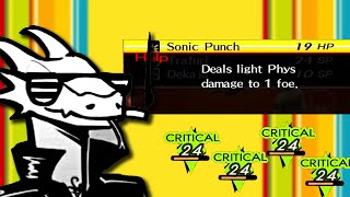 Sonic Punch Doesn't Crit, Chat (Joseph Anderson Persona 4)