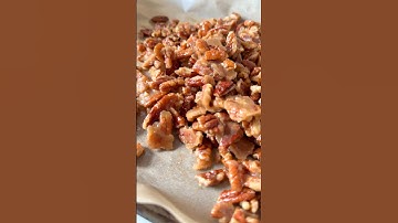 The BEST Candied Pecans Recipe 🤯