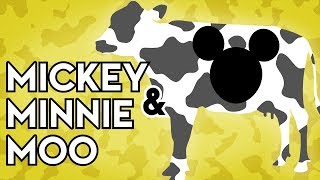 Mickey and Minnie Moo