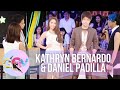 Vice Ganda plays with Kathryn-Daniel standees | GGV