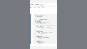 List Operations Command Interpreter – Detailed Version #Python #HackerRank #Lists #Commands