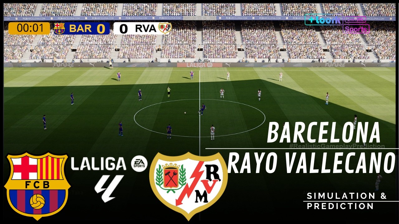 Barcelona vs Rayo Vallecano | ¿Quién ganará? | La Liga 2025-26 ...