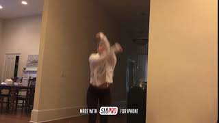 Proficient Toe touch - Slow motion