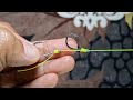 Fishing rig, double hook #fishingknot #fishinghook #fishinghack
