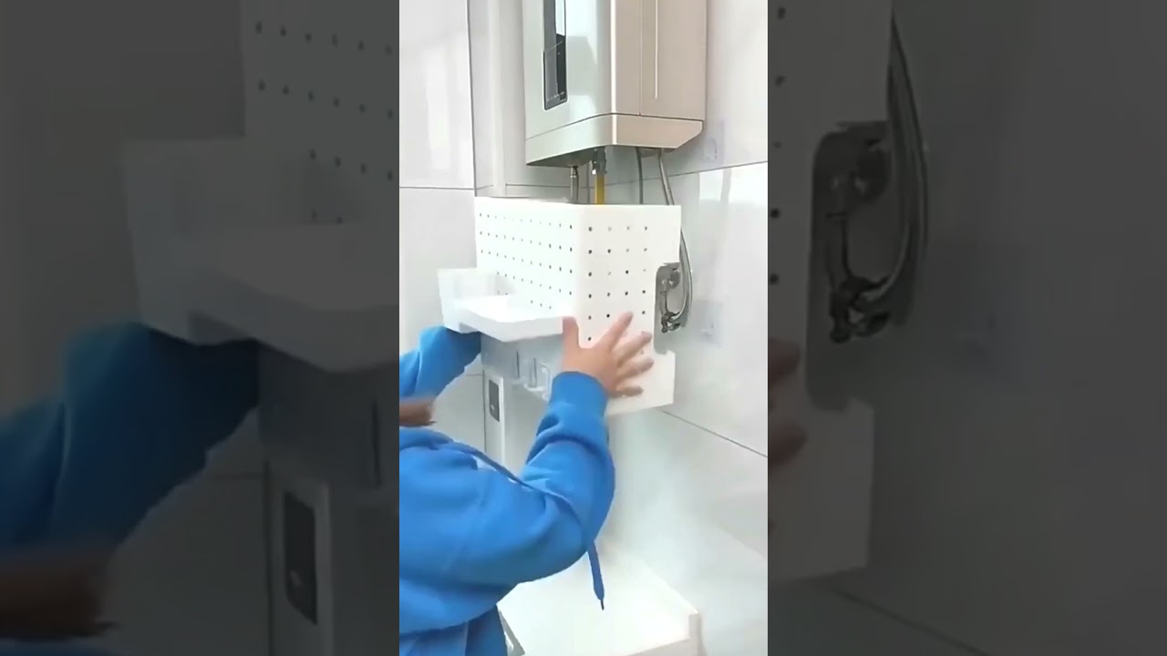 Gas water heater pipeline cover 😍 Useful Appliance Gadget 