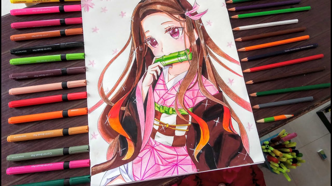 How To Draw Nezuko Kimetsu No Yaiba Drawing Nezuko Kamado Demon Slayer Youtube How To Draw Nezuko Kimetsu No Yaiba Drawing Nezuko Kamado Demon Slayer Youtube