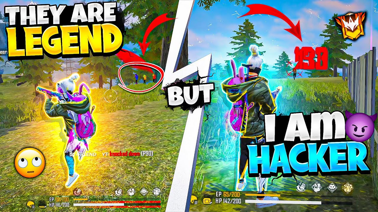 But I Am Hacker😱 Best Funny BR Ranked Gameplay 😍 Must Watch –  Garena Free Fire MAX
