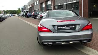 Mercedes Sl350 R231 Sl 350 Amg Exhaust Sound Sportuitlaat Uitlaat Maxiperformance