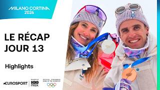 JO 2026 -  DEUX MÉDAILLES pour la France, DOUBLE RECORD OLYMPIQUE en patinage : le récap du 19/02