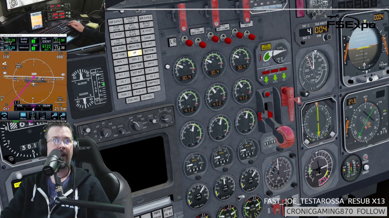 Flysimware Falcon 50 - Pilotedge Flight - My first Bizjet in P3D - YouTube