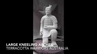 Large Kneeling Archer From Terracotta Warriors Australia
