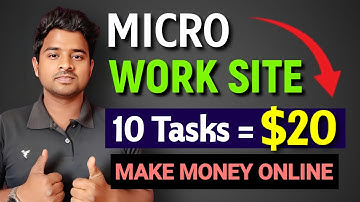 Micro Jobs Online Work | Make Money Online 2022 | Rapidworkers | Complete Task and Earn Money Today