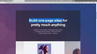 Carrd - A free platform for building simple, fully responsive one-page sites without code