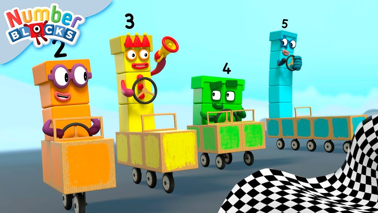🏆 Course aux nombres épique ! 🏆 Mathématiques pour les enfants 123 | ​Numberblocks en français