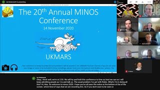 Minos 2020 virtual MicroMouse conference