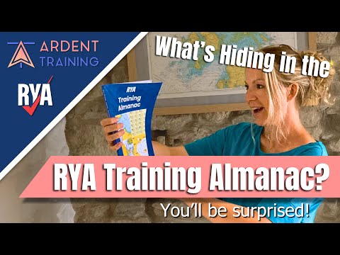 What's Hiding in the RYA Training Almanac? (You'll be surprised!)