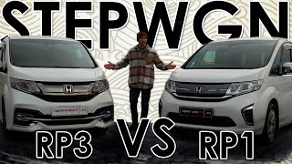 Honda Stepwgn🤍 Сравнение RP1 и RP3🚐