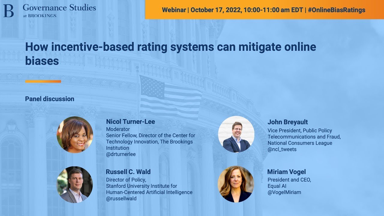 How incentive-based rating systems can mitigate online biases - YouTube