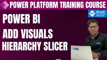 How to Add Visuals from AppSource Hierarchy Slicer | Add Visuals from AppSource in Power BI